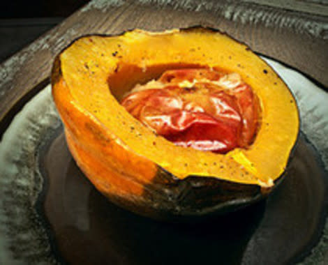 Delicious baked Acorn squash is great served sweet or savory!