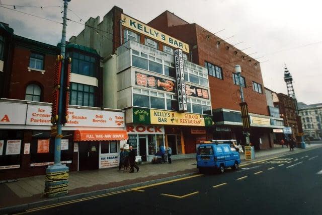 This strip of commercial buildings has seen so many business come and go. This was 1990s with Kelly's Bar and the Strand Restaurant. Further along was where Zone rave events were held as well as Jenks Bar and Illusions (Photo: National World)