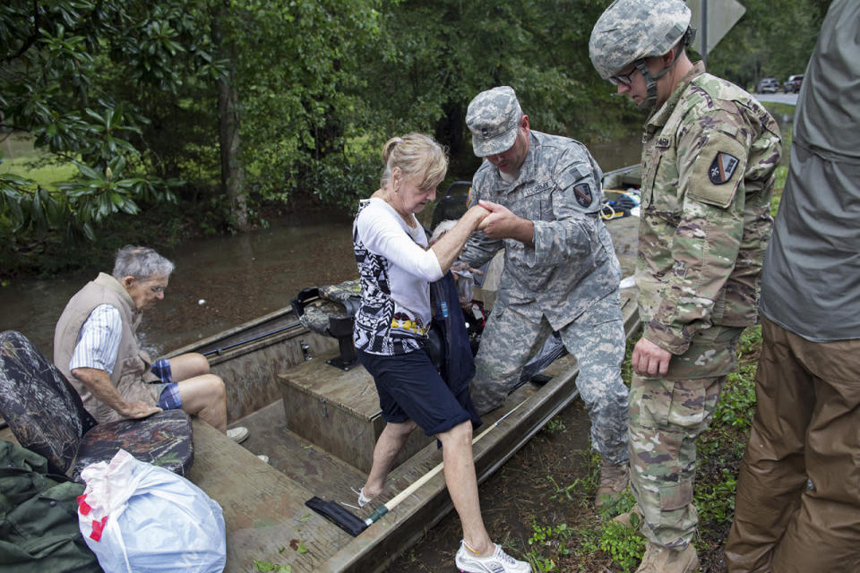 ‘Unprecedented’ flooding slams Gulf Coast