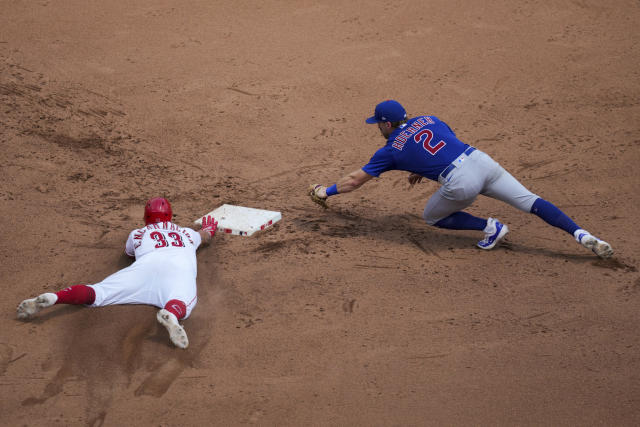 Cincinnati Reds vs. Chicago Cubs: Ian Happ injury causes him to leave