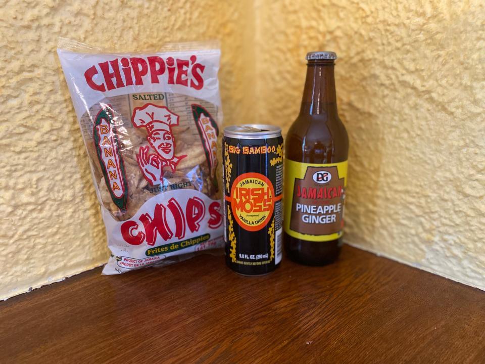 Jamaica always has a lot to cheer about at the Olympics. Aside from its athletes, there are Irish Moss, banana chips and a pineapple ginger soda.