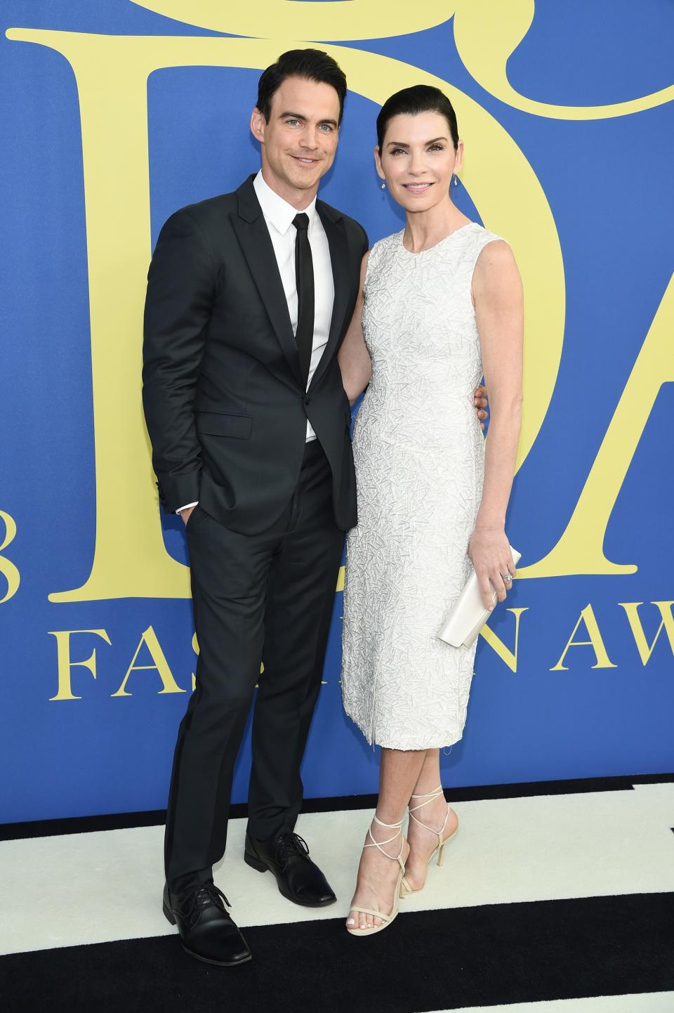 Keith Lieberthal and Julianna Margulies in Narciso Rodriguez