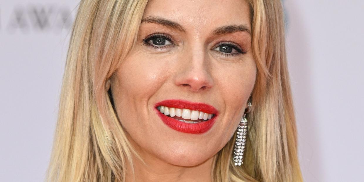 baftas beauty sienna miller