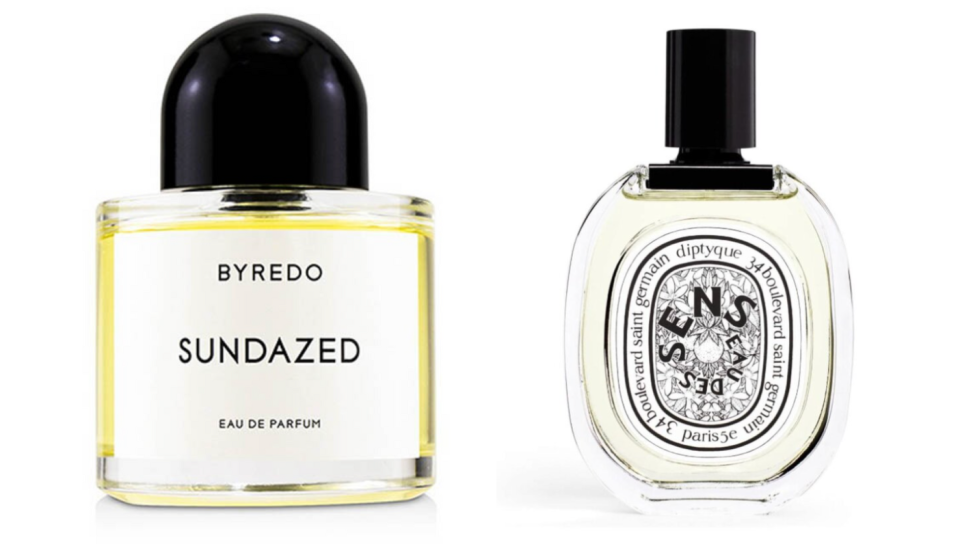 L: Byredo Sundazed Eau De Parfum Spray, S$386, 100ml (Photo: Zalora)
R: DIPTYQUE Eau Des Sens EDT, S$209, 100ml (Photo: Tangs)
