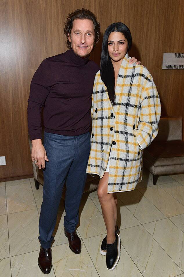 Matthew McConaughey, Camila Alves, Toronto International Film Festival 2018, Party