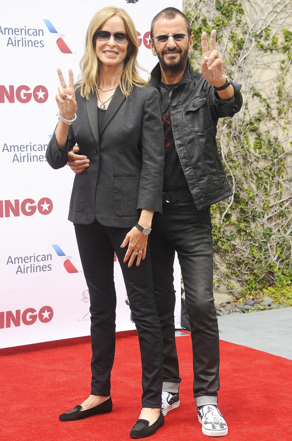 Ringo Starr and Barbara Bach