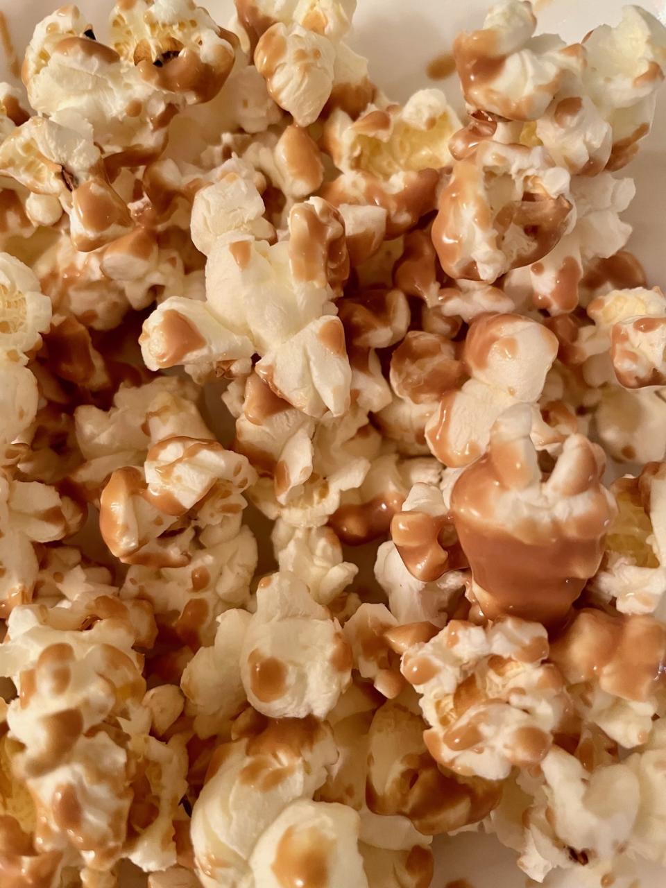 Popcorn with Cookie Butter