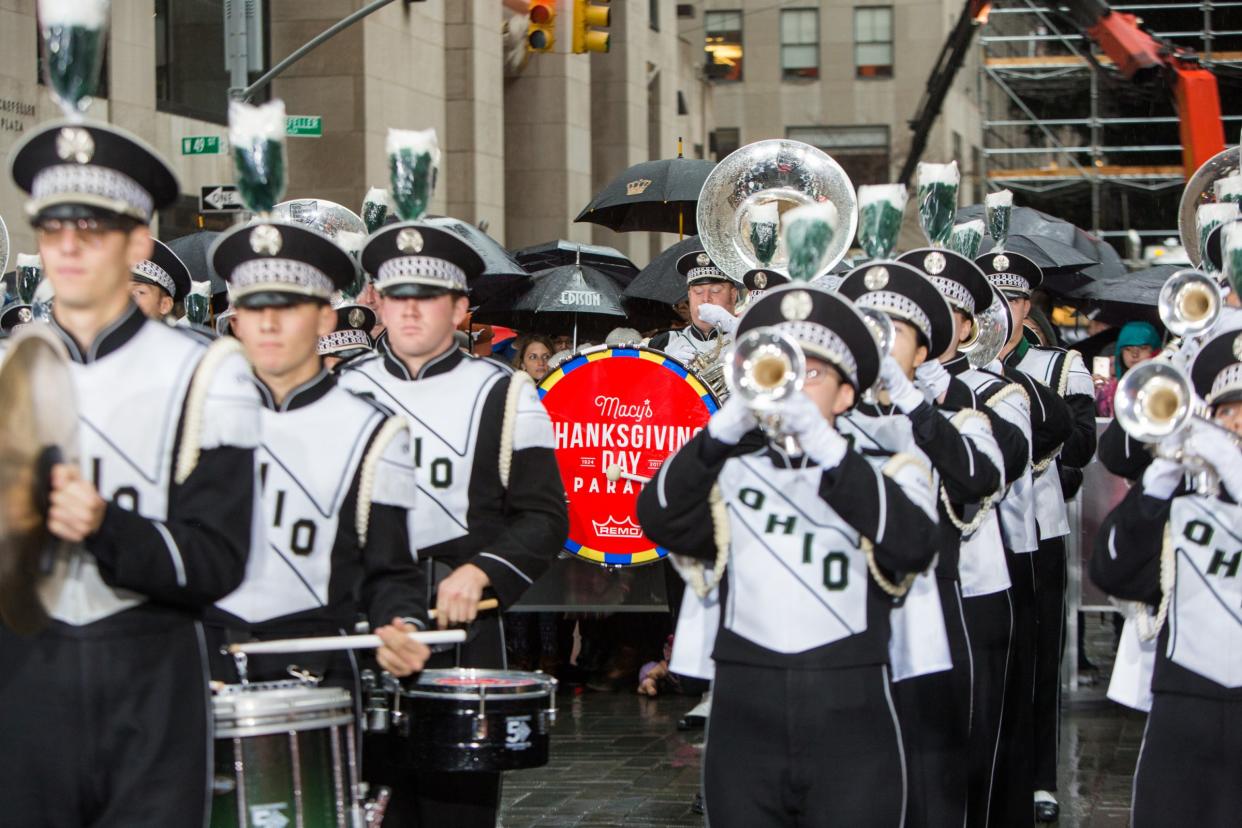 Ohio University Marching 110 on Wednesday, November 22, 2017