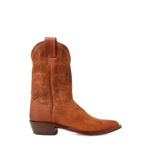 <p><a href="https://go.redirectingat.com?id=74968X1596630&url=https%3A%2F%2Fwww.ralphlauren.com%2Fmen-footwear-shoes%2Fplainview-suede-cowboy-boot%2F368316.html&sref=https%3A%2F%2Fwww.esquire.com%2Fstyle%2Fmens-fashion%2Fg40683989%2Fbest-cowboy-boot-brands%2F" rel="nofollow noopener" target="_blank" data-ylk="slk:Shop Now;elm:context_link;itc:0;sec:content-canvas" class="link ">Shop Now</a></p><p>RRL</p><p>ralphlauren.com</p>