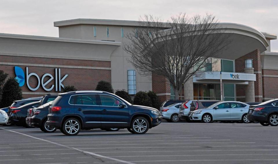 Belk filed Chapter 11 bankruptcy as planned in Houston Tuesday, the first step in the Charlotte retailer’s reorganization plan. No stores are expected to close.