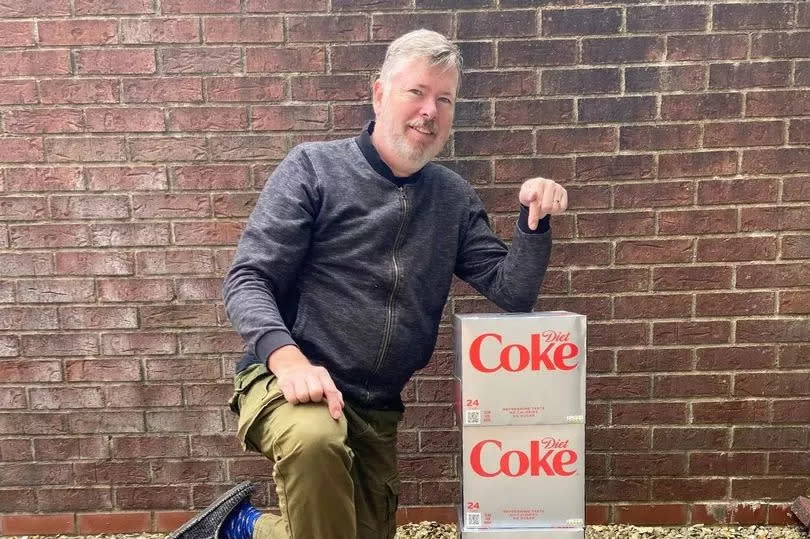 Paul was a big fan of Diet Coke -Source:Paul Turner/Media Wales