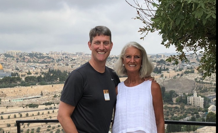 Billy Graham’s grandson, Jonathan Lotz, with his mother Anne Graham Lotz ( Anne Graham Lotz/ Facebook)