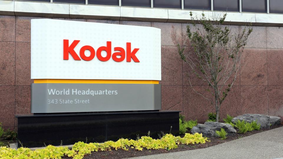 Rochester, New York, USA - June 26, 2018: The Kodak World Headquarters building in Rochester, New York.