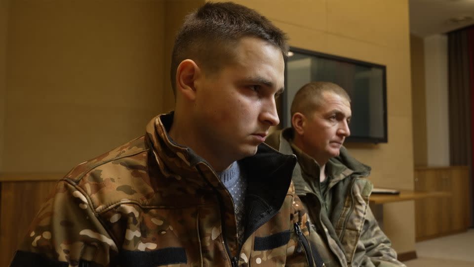 Two soldiers who survived a gas attack showed CNN medical reports indicating they had been poisoned. - Christian Streib/CNN