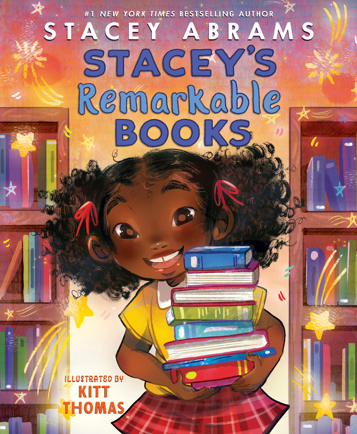 The cover of Stacey Abrams' new children's book. (Kitt Thomas / HarperCollins Children’s Books)