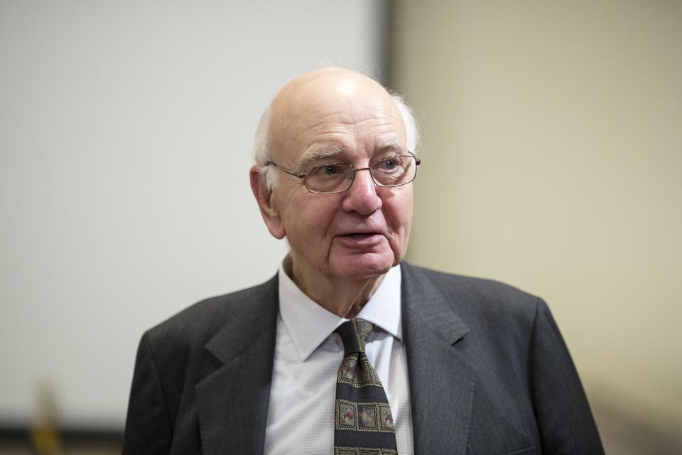 Paul Volcker in 2013.