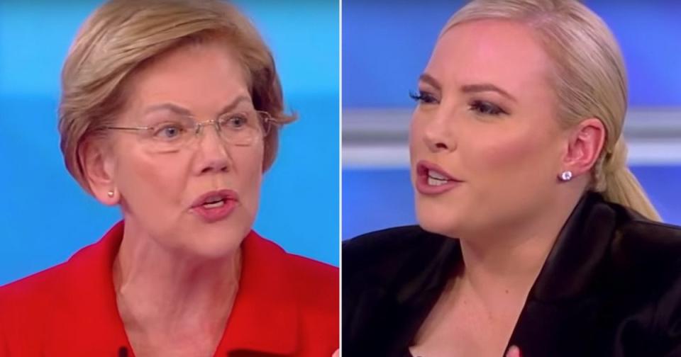 No, Elizabeth Warren Didn&#39;t Ignore Meghan McCain on The View