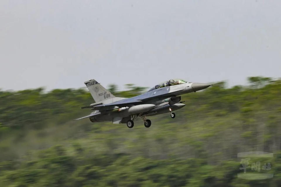 F-16V戰機。(圖/軍聞社)