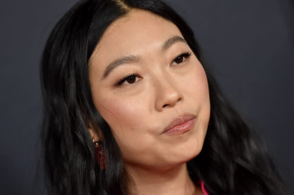 HOLLYWOOD, CALIFORNIA – NOVEMBER 12: Awkwafina attends the 2021 AFI Fest – Official Screening of Magnolia Pictures’ “Swan Song” at TCL Chinese Theatre on November 12, 2021 in Hollywood, California. (Photo by Axelle/Bauer-Griffin/FilmMagic)