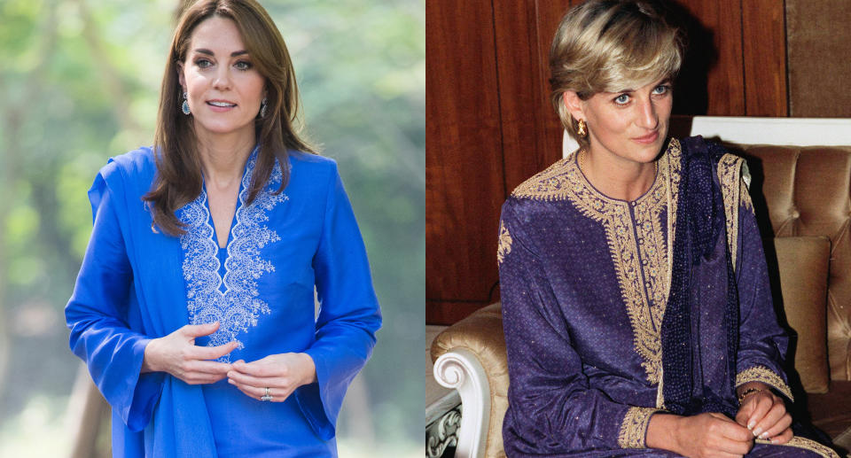 Kate and Diana in pakistan