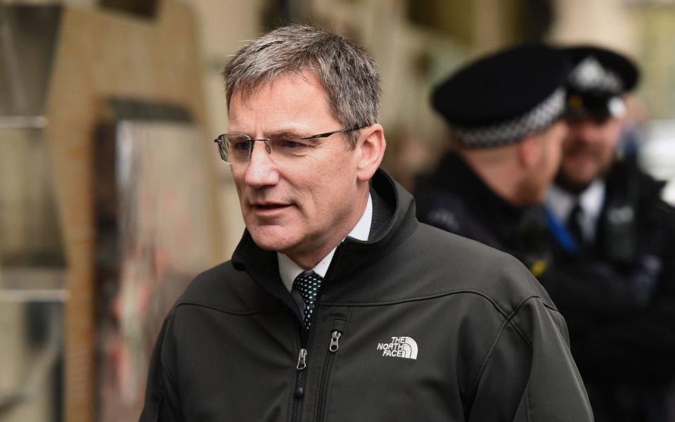 West Midlands Police Assistant Chief Constable Marcus Beale, who has been dismissed without notice by the force after failing to safeguard top secret documents stolen from his car - PA