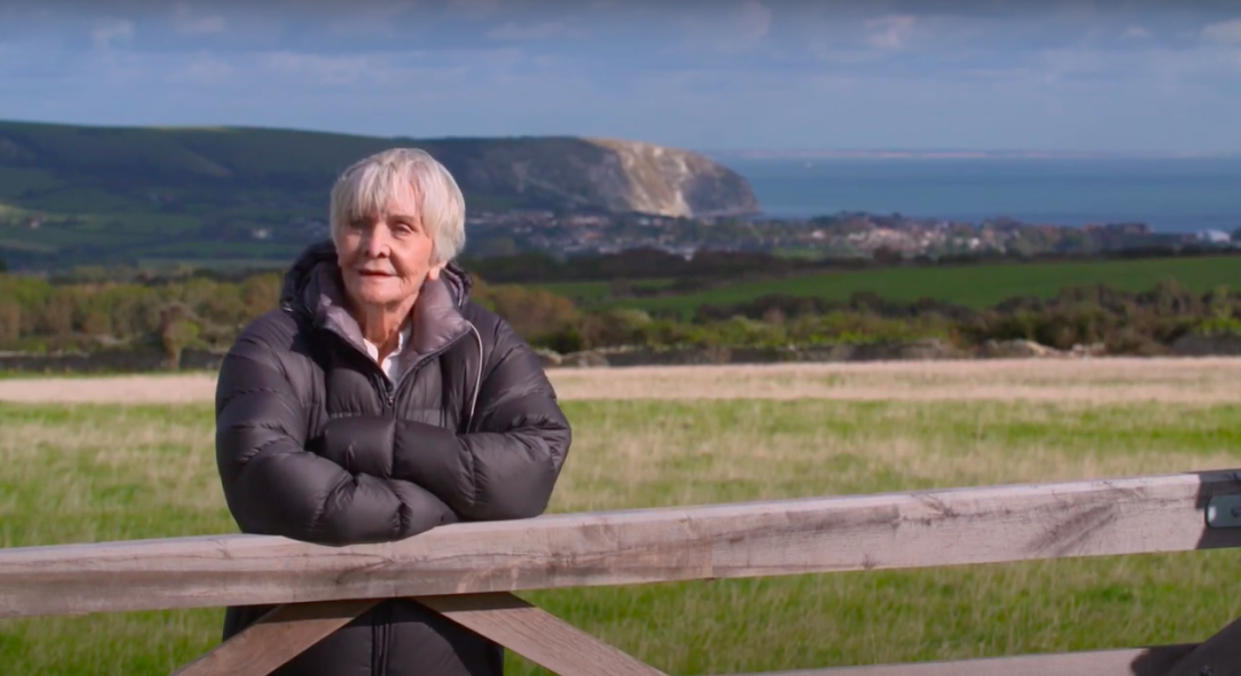 Sheila Hancock revisits the beautiful Dancing Ledge rock pools - and some childhood memories. (Multistory Media/ITV)