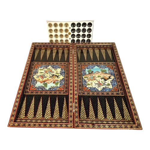 Chess Forum 15" Vinyl Backgammon Set