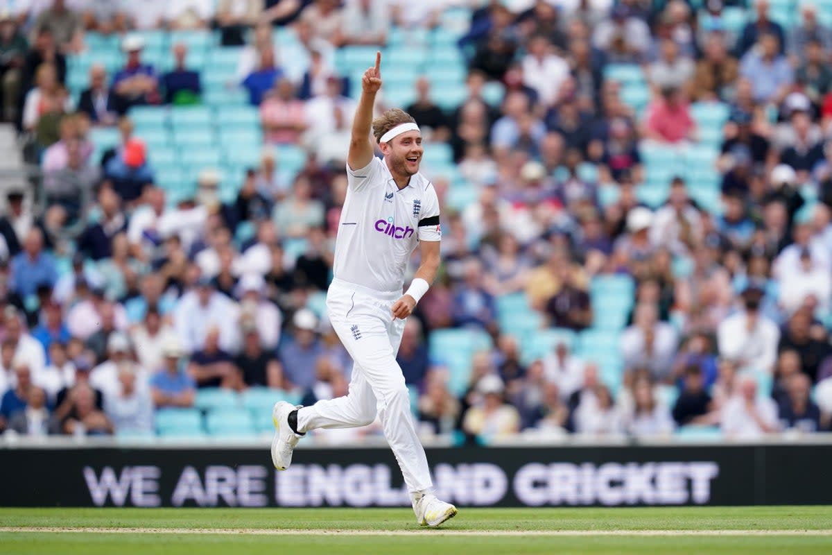 Stuart Broad wrapped up the New Zealand tail (PA) (PA Wire)