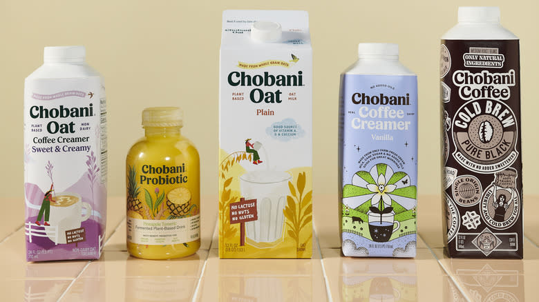 Chobani plant milk and creamers