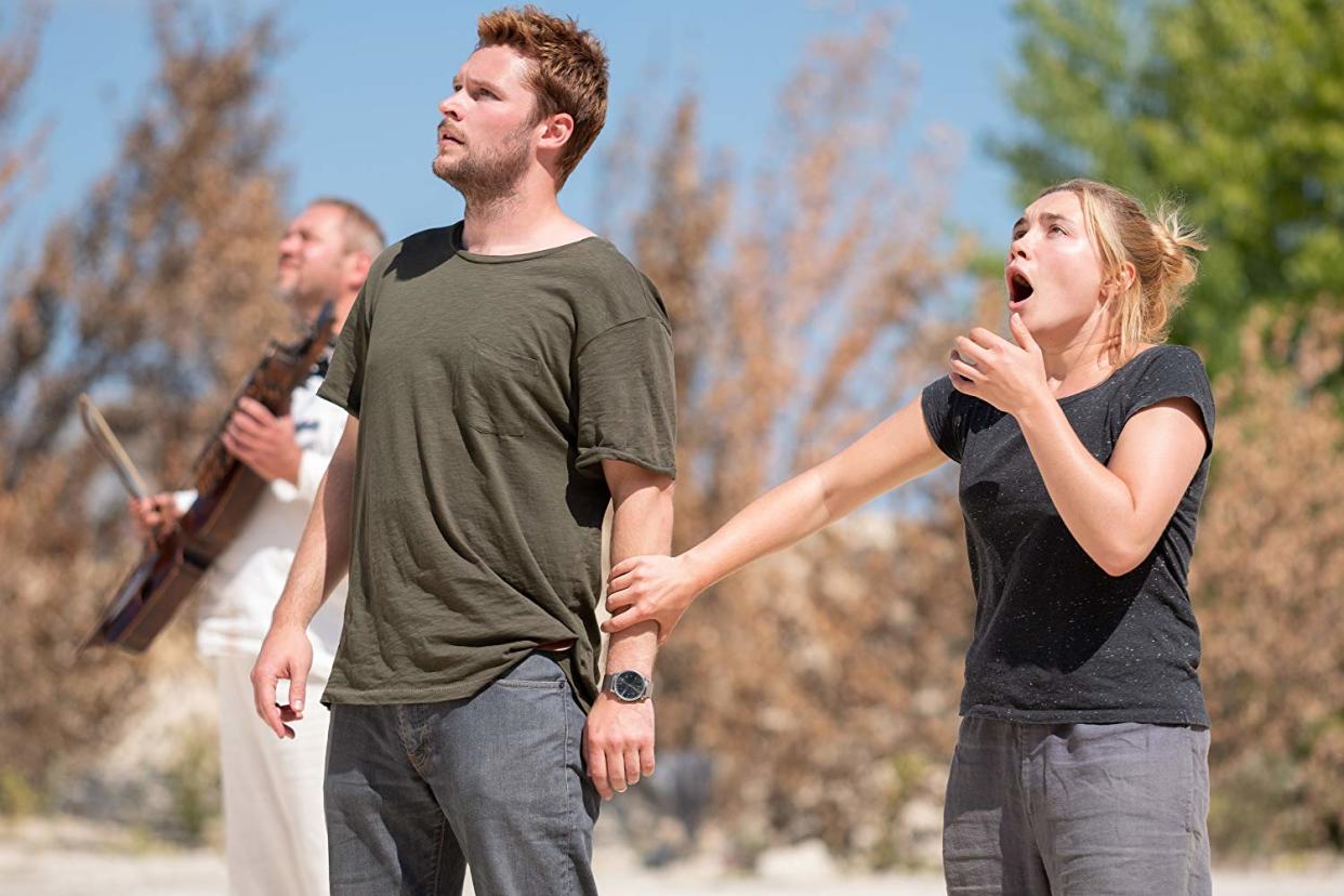 Jack Reynor and Florence Pugh in 'Midsommar' (A24 Films)