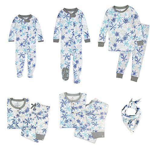 14) HonestBaby Jumbo Fair Isle Matching Family Pajamas