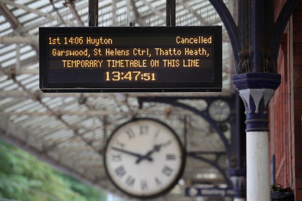 Passengers can sign up by planning their journey using the National Rail Enquiries website (Nick Potts/PA) (PA Archive)