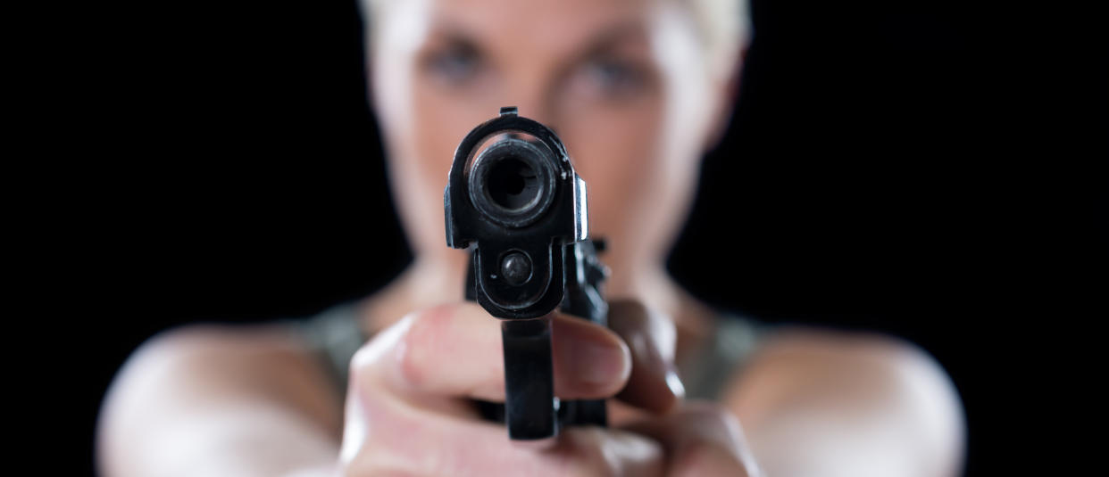 A woman in West Virginia told police she pulled a gun on a man who was trying to abduct her daughter; the next day she took back the story. (Photo: Getty Images stock photo)