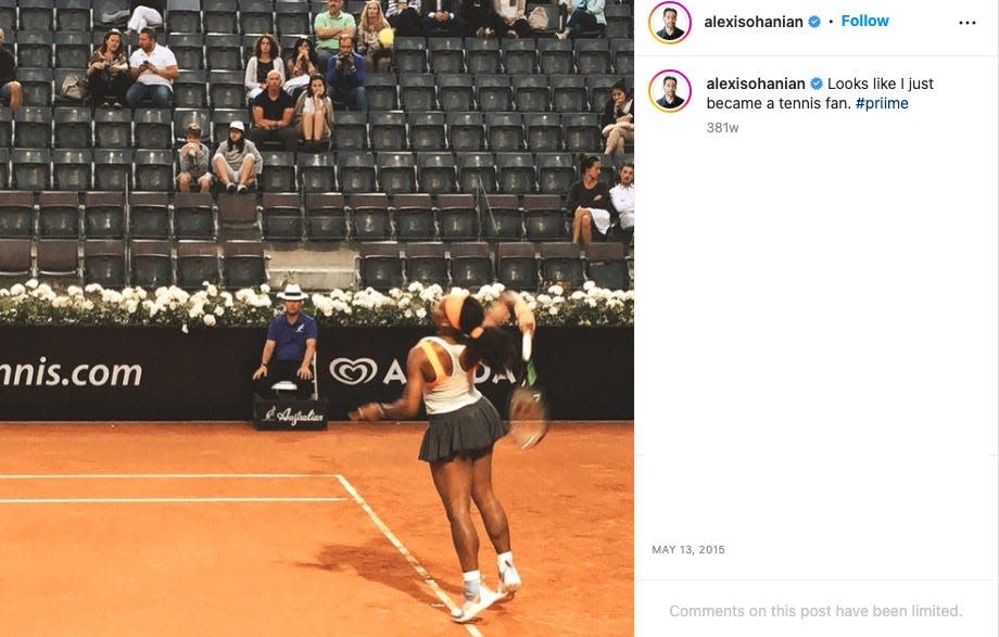 Alexis Ohanian Serena Williams
