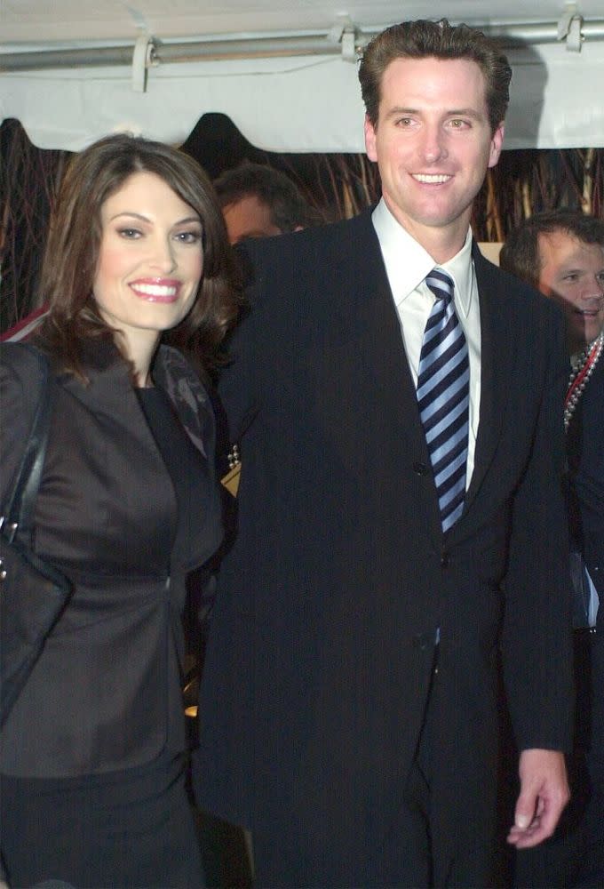 Kimberly Guilfoyle and Gavin Newsom in 2004