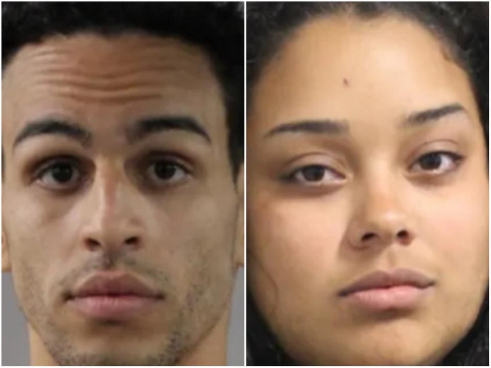 Martin Gonzalez-Garcia, 23, and Ashializ Roldan-Oscasio, 22, were arrested in Florida after a burglary (Polk County Sheriff’s Office)