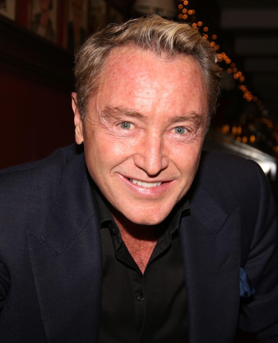 <p>A brilliant dancer and choreographer, Flatley has one green eye with brown flecks and one blue eye.</p>