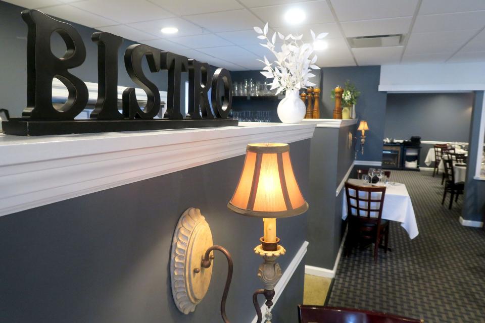 Interior of Daniel's Bistro in Point Pleasant Beach, owned by Moussa Bass, is shown Monday, March 6, 2023.