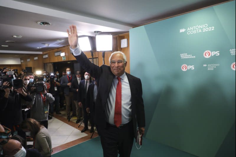 António Costa, Prime Minister of Portugal, was nominated Tuesday for European Council President. EU member state leaders will vote on his nomination and on two others to fill top EU leadership positions Thursday. File photo by Miguel A. Lopes/ EPA-EFE