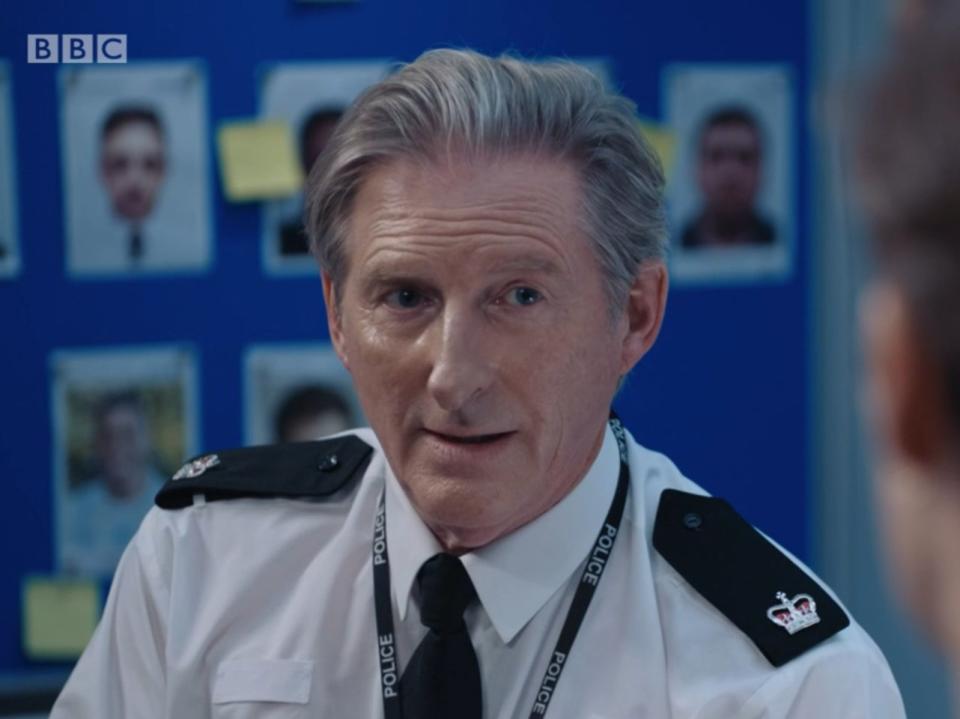Adrian Dunbar as Ted Hastings in the latest episode of Line of Duty (BBC)
