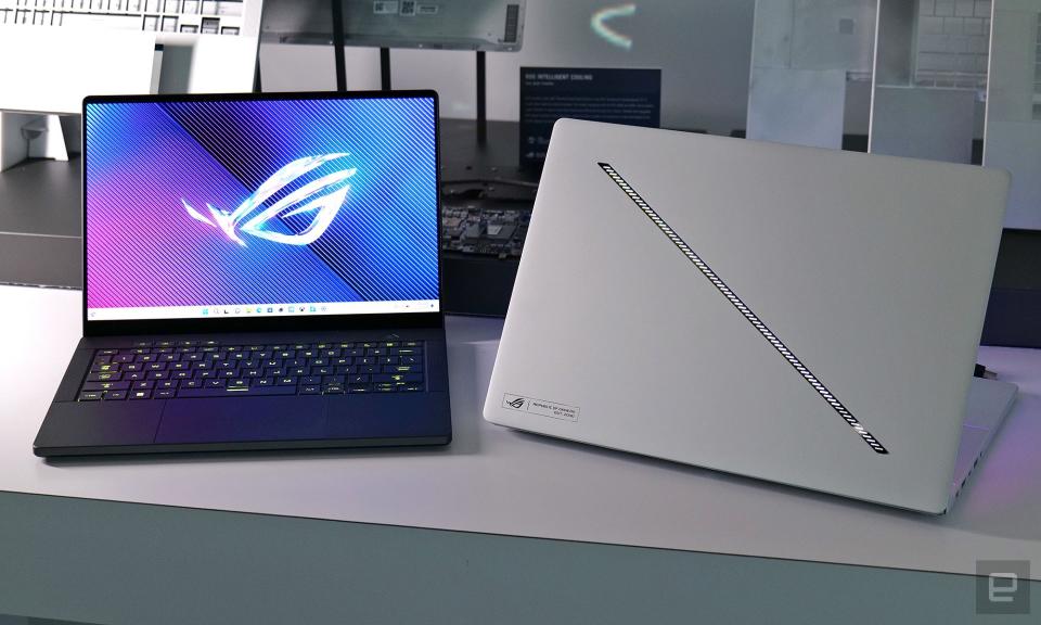 The ASUS ROG Zephyrus G14 and G16 offer a more sophisticated take on