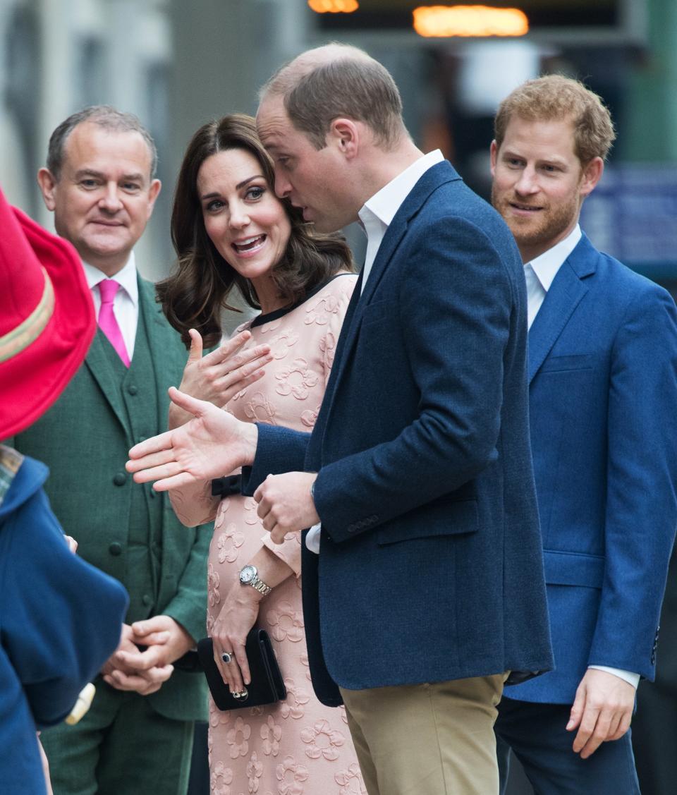 The event marks the first major engagement on behalf of the royal family.