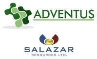 Adventus Mining Corporation &amp; Salazar Resources Limited logo (CNW Group/Adventus Mining Corporation)