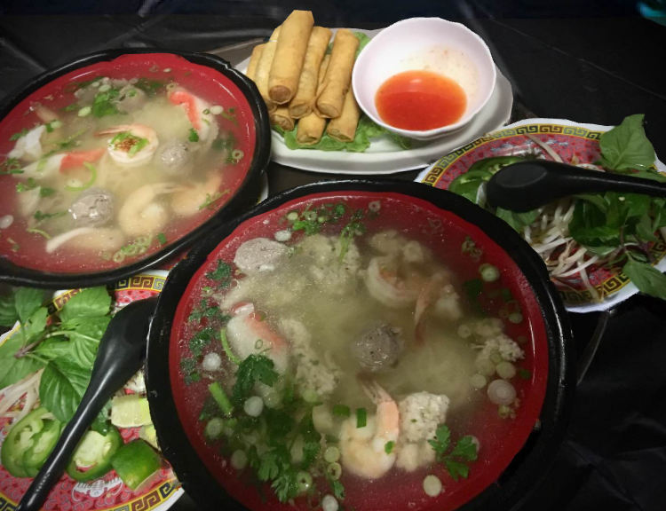 Pay a visit to Hong Meas Restaurant in Fall River and try a bowl of their famous Vietnamese Pho.