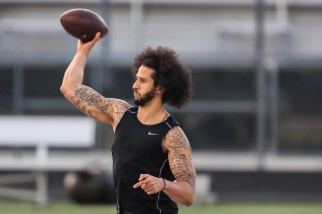 Colin Kaepernick: I still wake up at 5am and prepare to take a team to the  Super Bowl