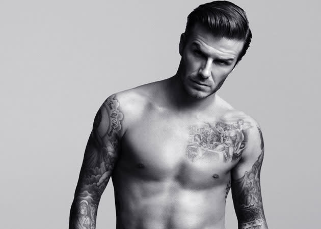 7 Hot Shots of David Beckham in His Underwear