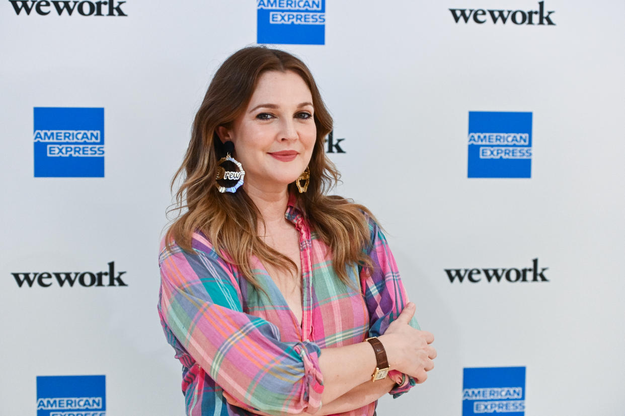 NEW YORK, NEW YORK - MAY 15: Drew Barrymore attends American Express and WeWork "For The Love Of Collaboration" at WeWork on May 15, 2019 in New York City. (Photo by Mike Pont/Getty Images)