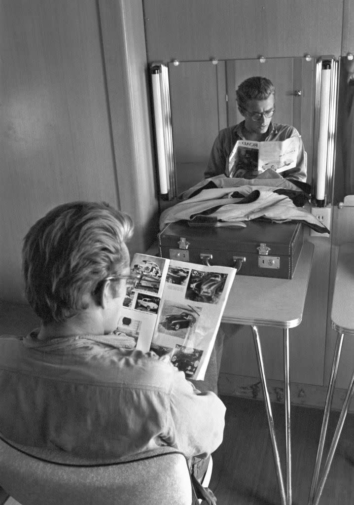 1955: In His Dressing Room