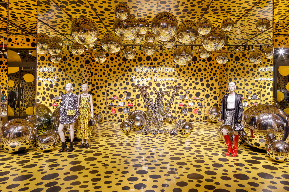 Louis Vuitton Rejoins the World of Yahoo Kusama for New