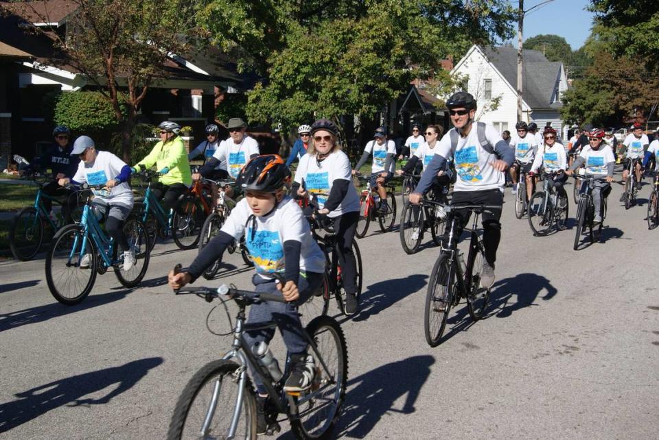 About 650 bicyclists participated in Tour de Belleville in 2021, when city officials switched it from nighttime to daytime. The ride had been canceled the year before due to COVID-19.